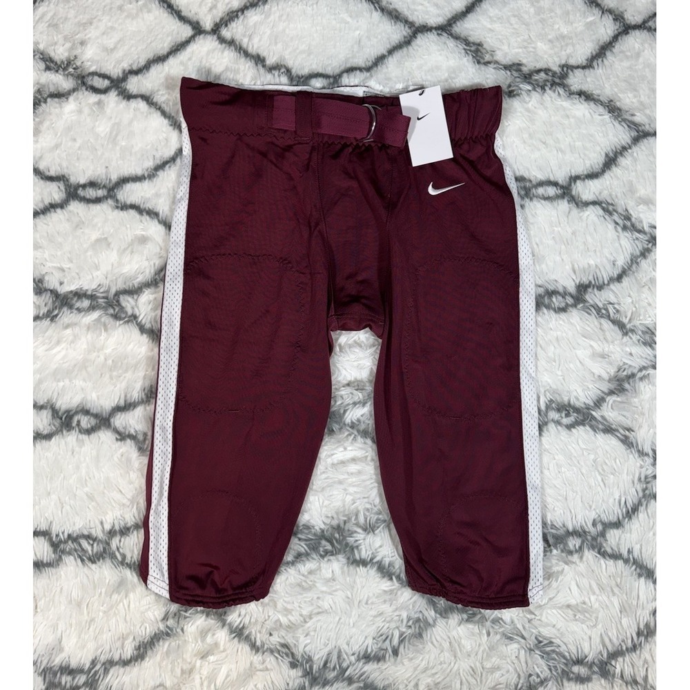 NIKE Vapor Pro Football Pants Maroon Men's Size XL *NEW* CI3771-670 $75